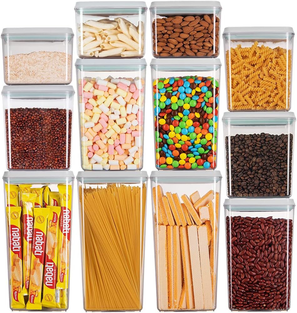 12-Piece Assorted Airtight Food