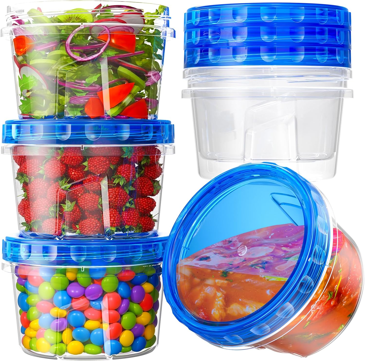 17 Oz Twist-top Containers