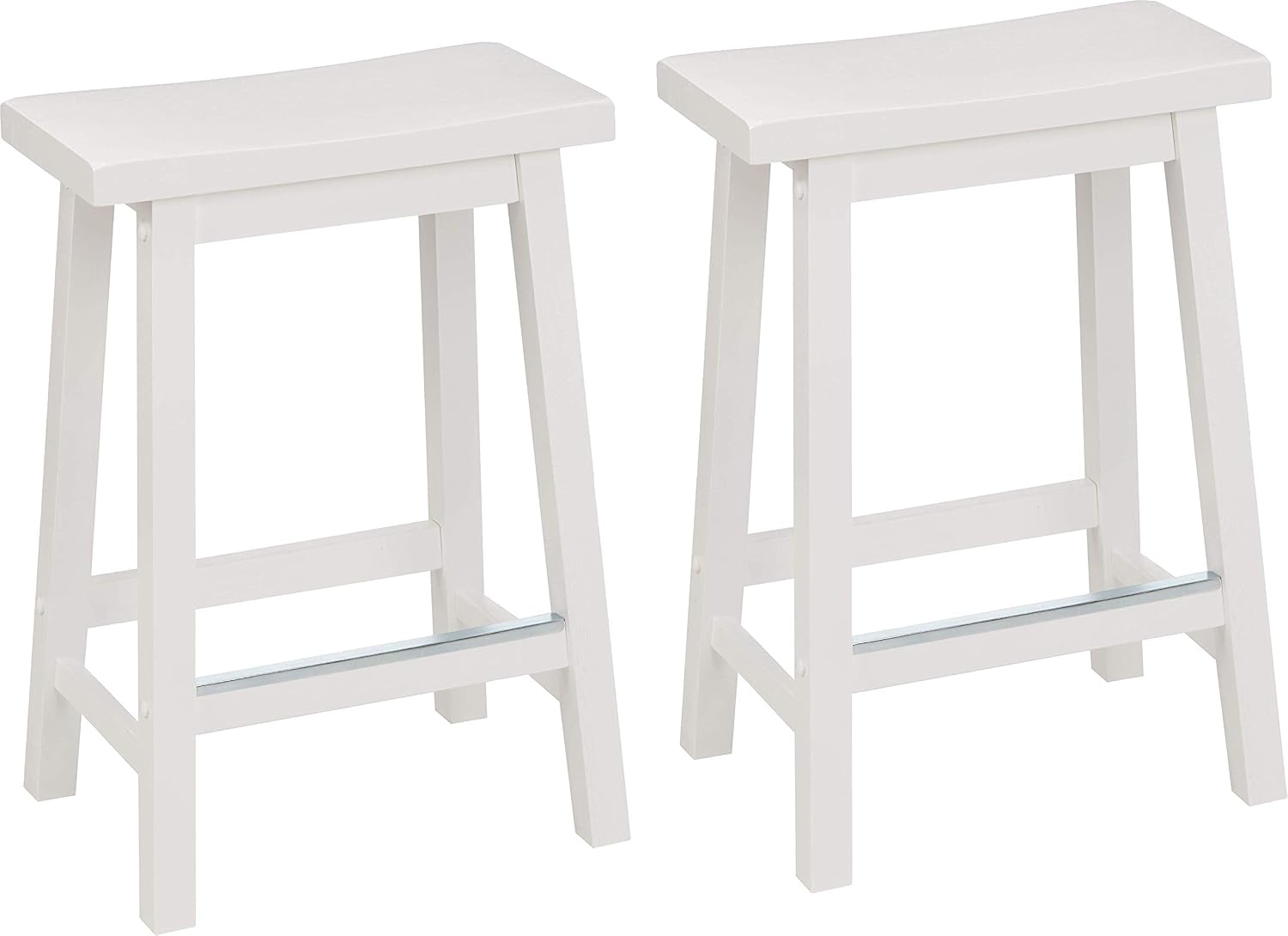 Walnut Wood Saddle Stools - Image 11