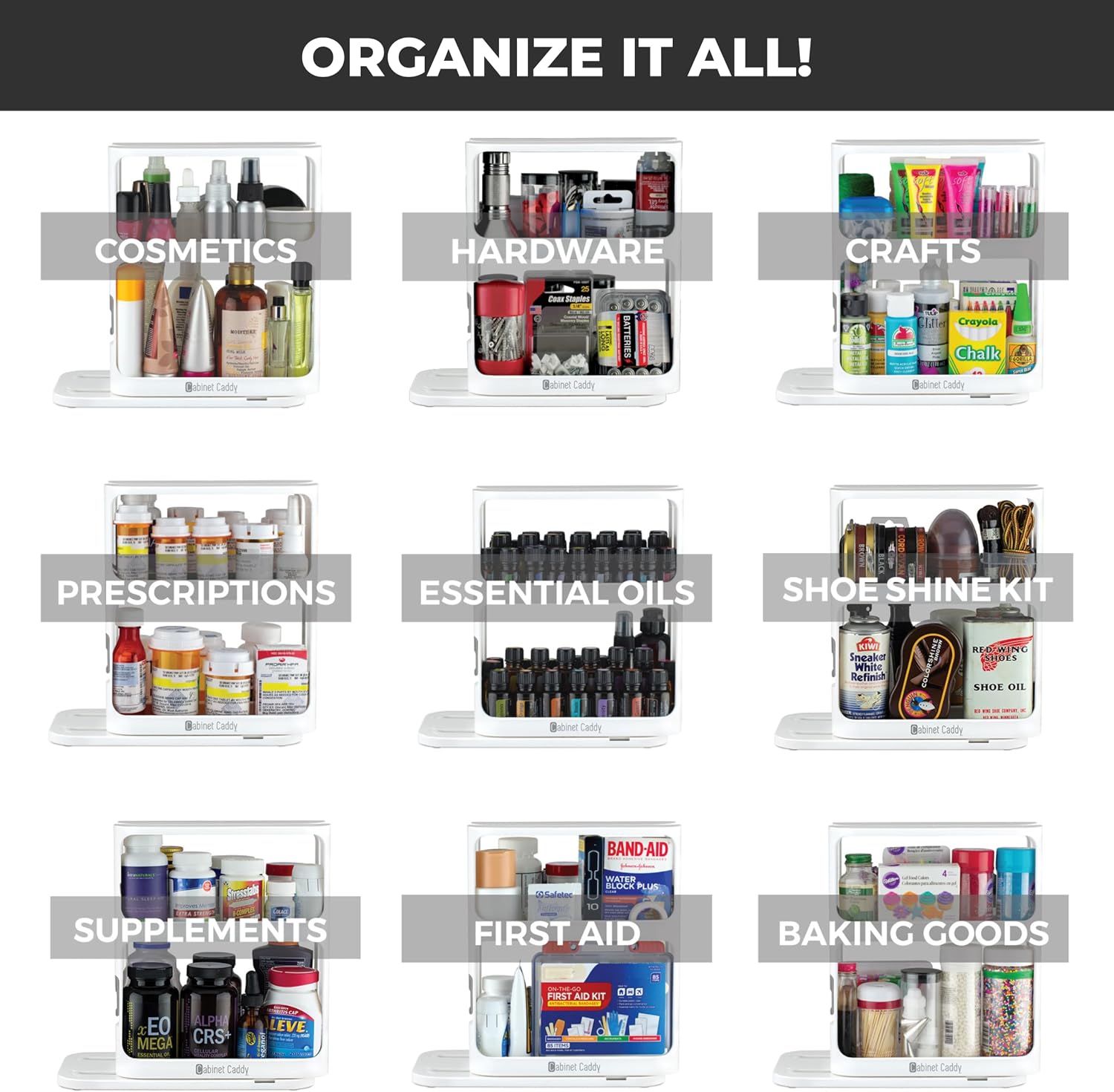 Two-Tier Cabinet Spice Organiser - Image 10