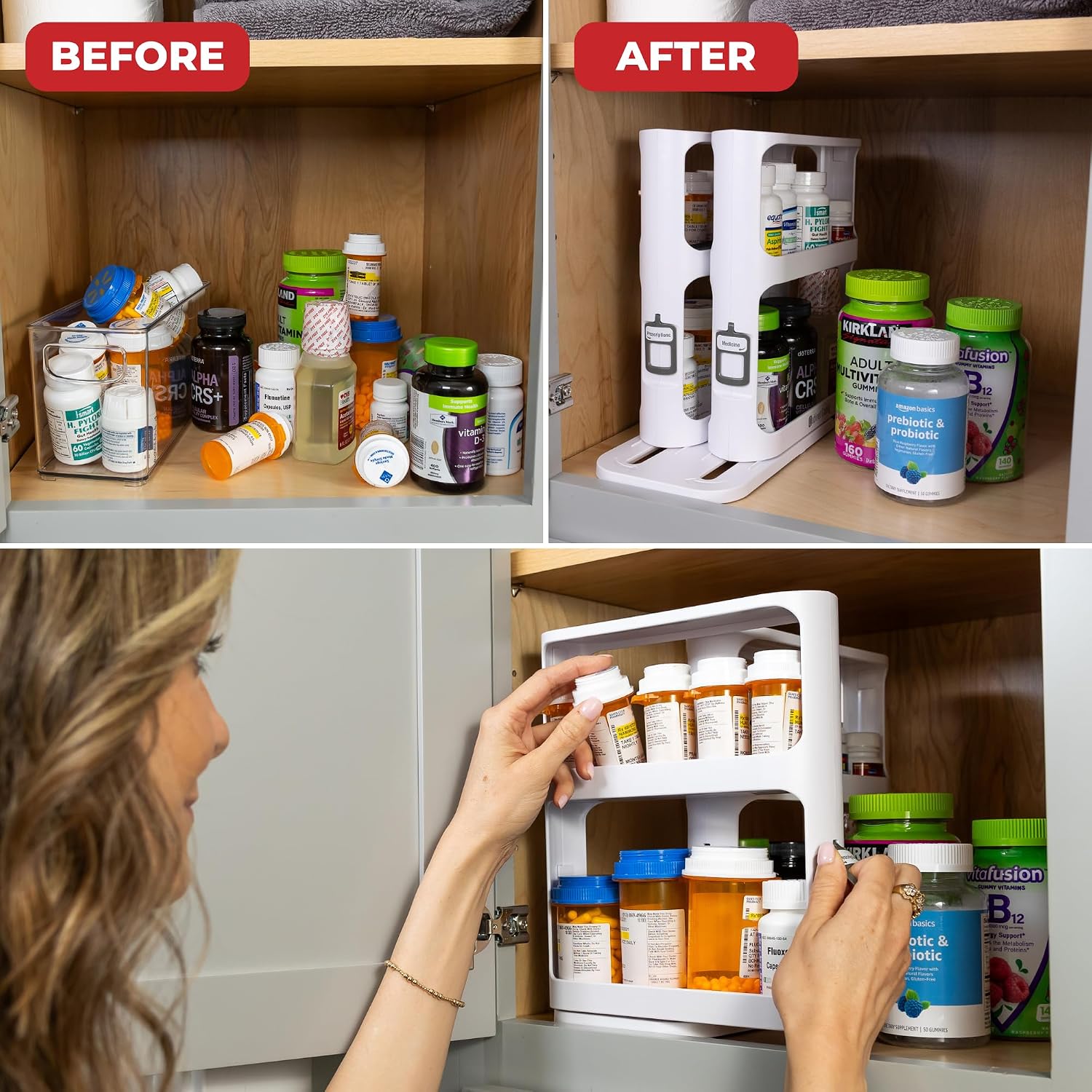 Two-Tier Cabinet Spice Organiser - Image 8