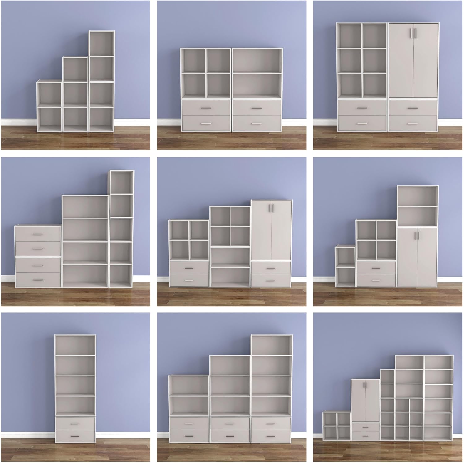 Taupe Grey Storage Organiser - Image 7