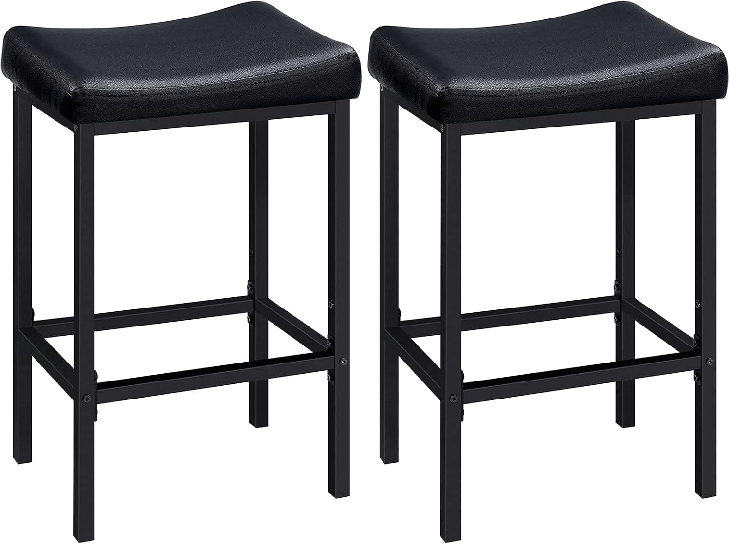 Black Curved Bar Stools