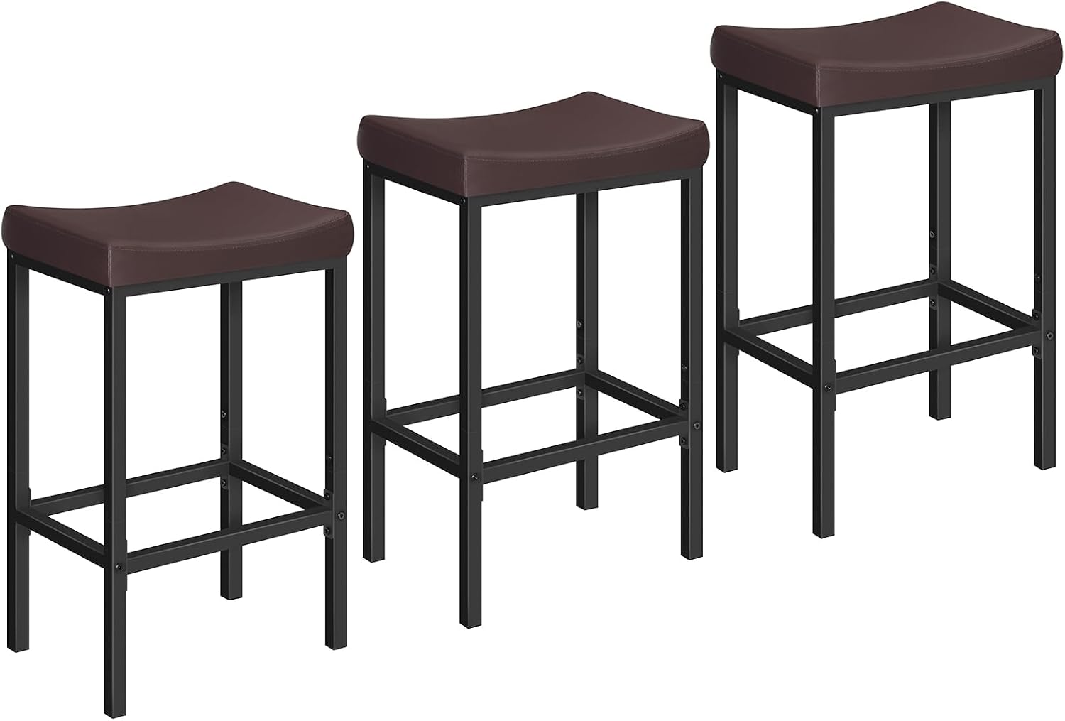 Black Curved Bar Stools - Image 18