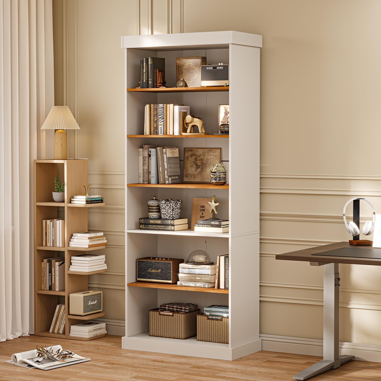 Black Glass Door Bookshelves - Image 27