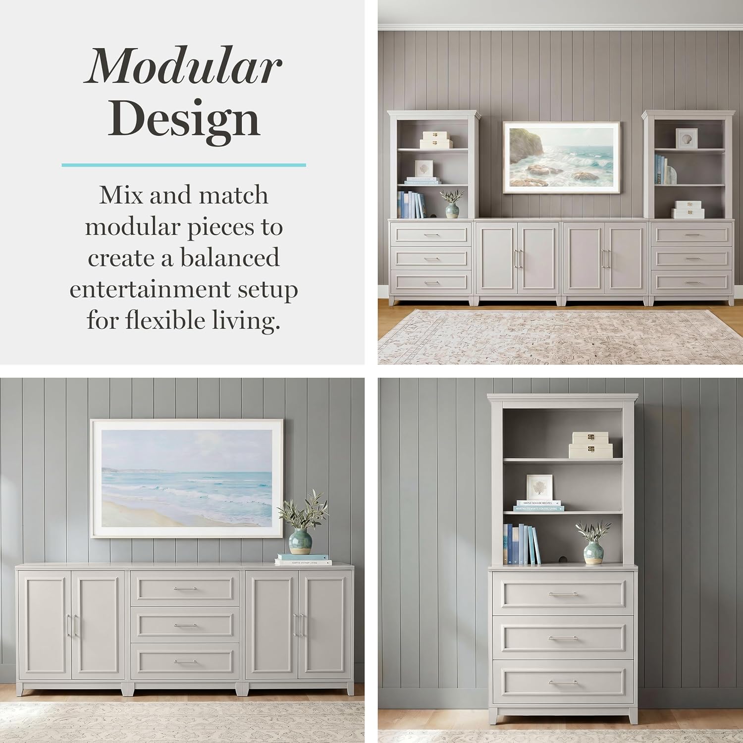 Sharkey Gray storage cabinet - Image 8