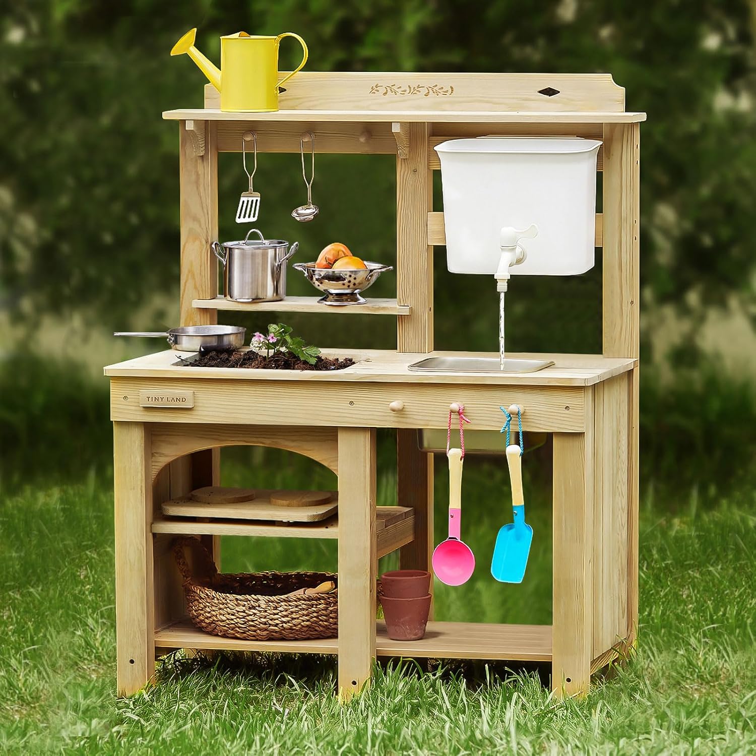 Wooden Outdoor Play Kitchen