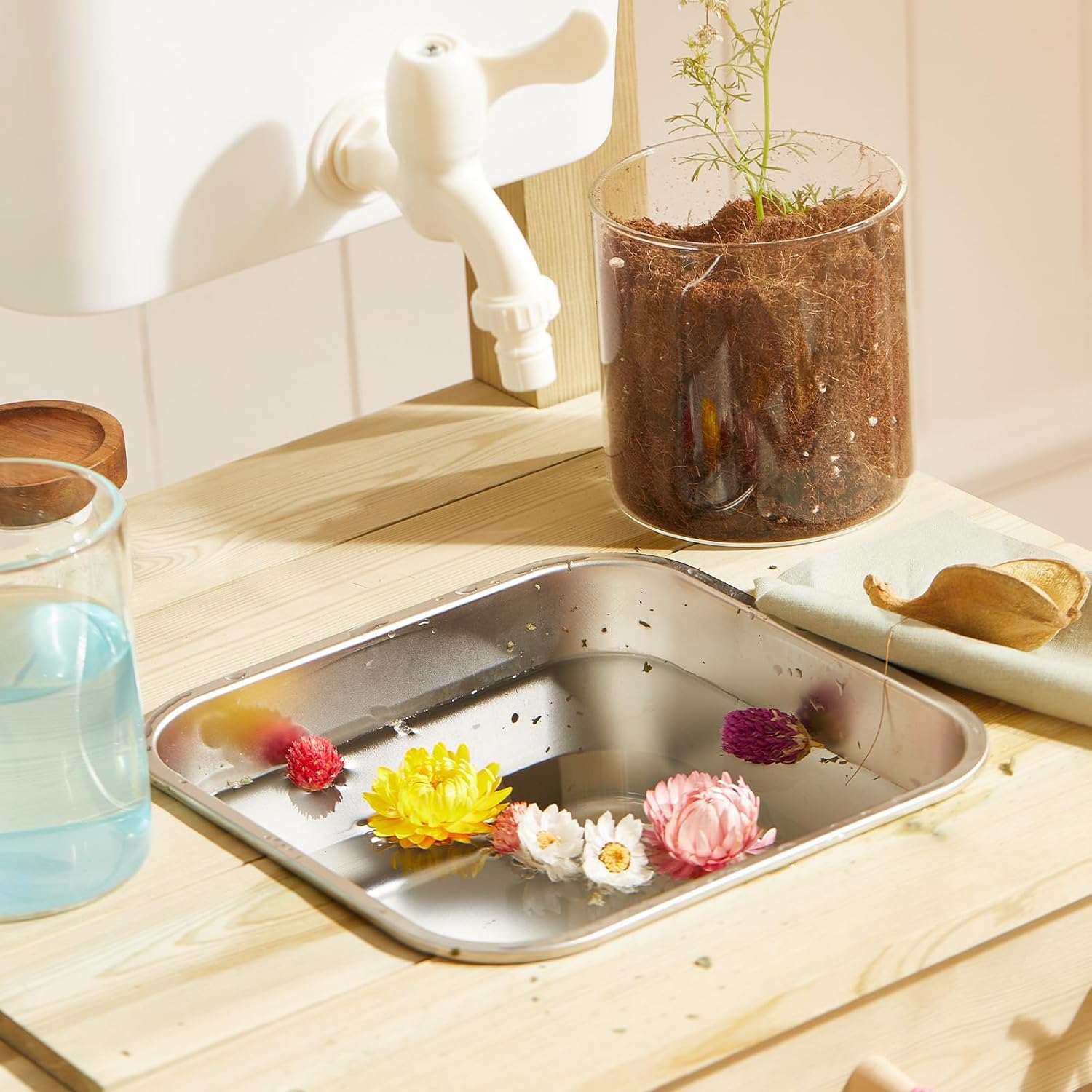Wooden Outdoor Play Kitchen - Image 15