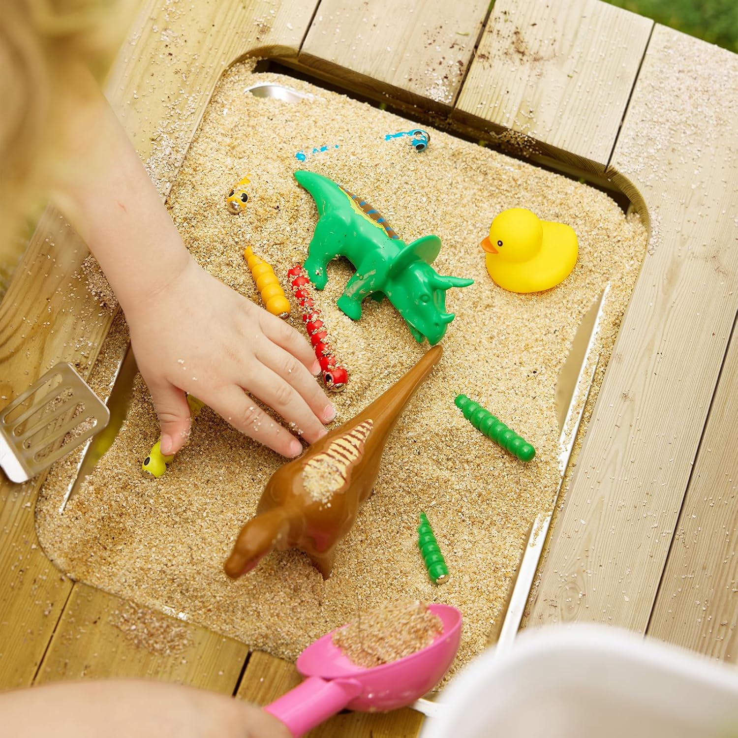 Wooden Outdoor Play Kitchen - Image 10