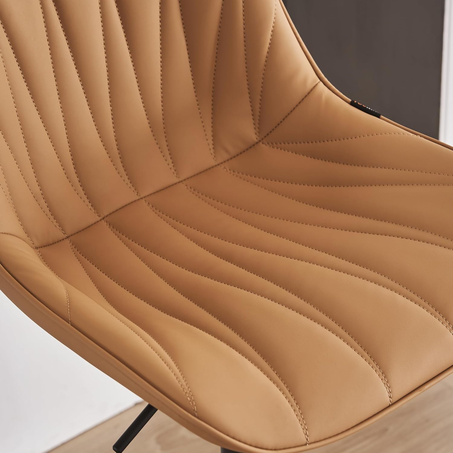 Saffron Faux Leather Bar Stools - Image 7